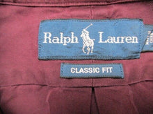 Load image into Gallery viewer, Ralph Lauren Shirt Adult Large Green Pony Classic Fit Button Up Long Sleeve Mens