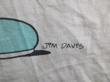 Load image into Gallery viewer, VTG Garfield Shirt Womens Large Sleeping Tip Jim Davis Comic Single Stitch 80s