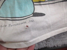 Load image into Gallery viewer, VTG Garfield Shirt Womens Large Sleeping Tip Jim Davis Comic Single Stitch 80s