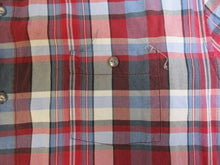 Load image into Gallery viewer, Tommy Bahama Shirt Adult 2XL XXL Button Up Plaid Silk Casual Camp Pocket Men