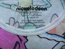 Load image into Gallery viewer, Spongebob Shirt Womens Extra Large SquarePants AOP Nickelodeon Kidcore Tank