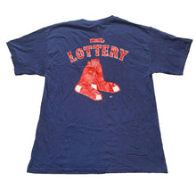 Load image into Gallery viewer, Boston Red Sox Shirt Adult Large Navy Lottery Sportswear MLB Baseball Mens