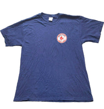 Load image into Gallery viewer, Boston Red Sox Shirt Adult Large Navy Lottery Sportswear MLB Baseball Mens