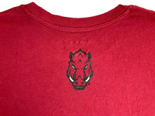 Load image into Gallery viewer, Arkansas Razorbacks Shirt Adult Large Red Champion Authentic Sportswear NCAA Men