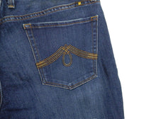 Load image into Gallery viewer, Lucky Brand Jeans Womens 14x32 (34x23.5) Blue Whiskered Straight Leg Denim Lady