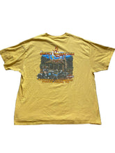 Load image into Gallery viewer, Harley Davidson Shirt Adult 2XL XXL Yellow Motorcycles American Eagle Biker Men