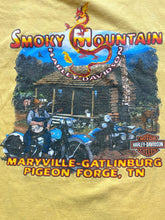 Load image into Gallery viewer, Harley Davidson Shirt Adult 2XL XXL Yellow Motorcycles American Eagle Biker Men