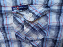 Load image into Gallery viewer, Phat Farm Shirt Adult Large Button Up Motorcycle Biker Streetwear Plaid Mens