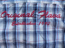 Load image into Gallery viewer, Phat Farm Shirt Adult Large Button Up Motorcycle Biker Streetwear Plaid Mens