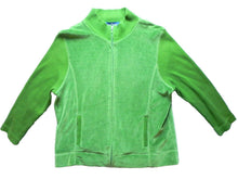 Load image into Gallery viewer, Evan Picone Sweater Womens Extra Large Full Zip Mock Neck Jacket OuterwearLadies