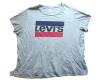 Load image into Gallery viewer, Levis Shirt Adult 3X Spell Out Logo Streetwear Casual Short Sleeve Pullover Mens