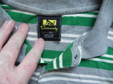 Load image into Gallery viewer, Drunk Monkey Shirt Adult 2XL XXL Striped Viscose Casual Collared Golf Polo Mens