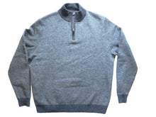 Load image into Gallery viewer, Brooks Brothers Sweater Adult Large 1/4 Zip Lambswool Pullover Mock Neck Mens