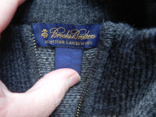 Load image into Gallery viewer, Brooks Brothers Sweater Adult Large 1/4 Zip Lambswool Pullover Mock Neck Mens