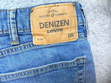 Load image into Gallery viewer, Levis Jeans Adult 38x28 236 Medium Wash Regular Fit Denizen Denim 5 Pocket Mens