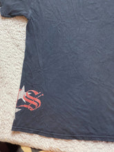 Load image into Gallery viewer, VTG All Hail MacArthur Shirt Adult Small Black Alma Matter Streetwear 90s Mens