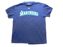 Load image into Gallery viewer, Seattle Mariners Shirt Adult Large Robinson Cano #22 MLB Majestic Sportswear Men