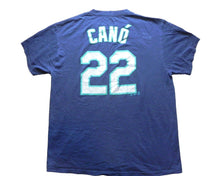 Load image into Gallery viewer, Seattle Mariners Shirt Adult Large Robinson Cano #22 MLB Majestic Sportswear Men
