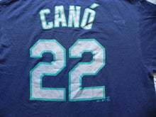 Load image into Gallery viewer, Seattle Mariners Shirt Adult Large Robinson Cano #22 MLB Majestic Sportswear Men