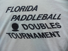 Load image into Gallery viewer, VTG Florida Paddleball Shirt Adult Small Double Tournament Single Stitch 80s Men
