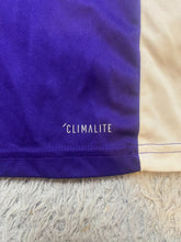 Load image into Gallery viewer, Adidas Shirt Adult Large Purple Climalite Three Stripes #15 Activewear Mens