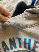 Load image into Gallery viewer, Carolina Panthers Sweatshirt Adult 2XL Gray NFL Football Hoodie Sportswear Mens