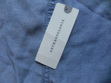 Load image into Gallery viewer, Anthropologie Jacket Womens Large Blue Denim Jean Oversized Motorcycle NWT