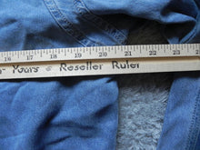 Load image into Gallery viewer, Anthropologie Jacket Womens Large Blue Denim Jean Oversized Motorcycle NWT