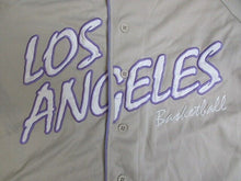 Load image into Gallery viewer, LA Los Angeles Lakers Jersey Adult Large NBA Basketball Button Down Mens