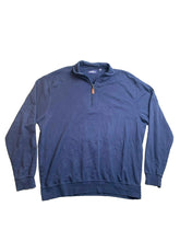 Load image into Gallery viewer, Jack Nicklaus Sweatshirt Adult Extra Large Navy Blue 1/4 Zip Golf Sportswear Men