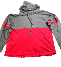 Load image into Gallery viewer, Nebraska Huskers Sweatshirt Adult 2X Gray Red Hoodie Sporty NCAA Boxercraft Mens