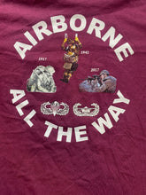 Load image into Gallery viewer, Airborne Shirt Adult Medium Maroon Americas Guard Of Honor Orlando Army Mens