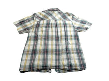 Load image into Gallery viewer, The North Face Shirt Adult Medium Green Brown Plaid Button Up Outdoor Camp Mens