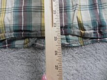 Load image into Gallery viewer, The North Face Shirt Adult Medium Green Brown Plaid Button Up Outdoor Camp Mens