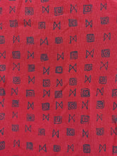 Load image into Gallery viewer, Greg Norman Shirt Adult Large Maroon Navy Shark AOP Performance Golf Polo Mens