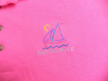 Load image into Gallery viewer, VTG Crazy Shirts Adult Medium Pink Boat Sailing Laguna Beach Hawaii Polo Mens