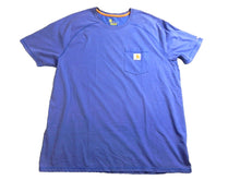 Load image into Gallery viewer, Carhartt Shirt Adult Extra Large Blue Relaxed Fit Chest Pocket Workwear Mens