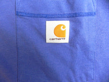 Load image into Gallery viewer, Carhartt Shirt Adult Extra Large Blue Relaxed Fit Chest Pocket Workwear Mens