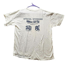 Load image into Gallery viewer, VTG Popcorn Man Shirt Adult Extra Large White Triathlon Single Stitch 90s Mens