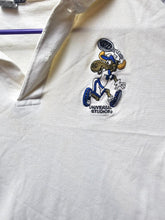 Load image into Gallery viewer, VTG Bullwinkle Shirt Adult Large White Universal Studios Preppy Polo USA Mens