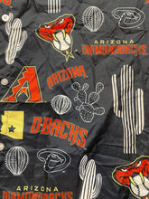 Load image into Gallery viewer, Arizona Diamondbacks Shirt Adult Extra Large Button Up AOP Baseball MLB Mens