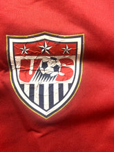 Load image into Gallery viewer, Nike Jersey Adult Medium Red Navy United States Soccer Dri Fit Authentic USA Men