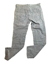 Load image into Gallery viewer, Levis Jeans Adult 33x28 Slate Blue Denim Flat Front Straus & Co Two Horse Mens