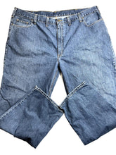 Load image into Gallery viewer, Carhartt Jeans Adult 50x32 Blue Holter Straight Leg Baggy Workwear Denim Mens