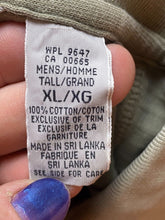 Load image into Gallery viewer, AKA Eddie Bauer Shirt Adult Extra Large Tall Sage Green Ribbed Casual Polo Mens