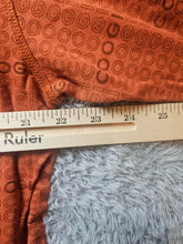 Load image into Gallery viewer, Coogi Shirt Adult Extra Large Orange AOP Spellout Logo Streetwear Pullover Mens