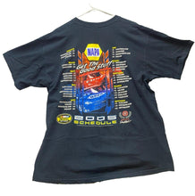 Load image into Gallery viewer, VTG NAPA Shirt Adult Extra Large 2005 Schedule NASCAR Nextel Cup Series Mens