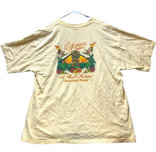 Load image into Gallery viewer, VTG Wakulla Suites Shirt Adult Extra Large Yellow Tiki Cocoa Beach FL 90s Mens