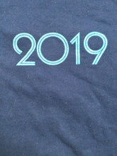 Load image into Gallery viewer, Disney Parks Sweatshirt Adult Large Navy 2019 Mickey Mouse & Friends Hoodie Mens