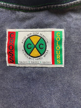 Load image into Gallery viewer, Cross Colours Shirt Adult Medium Rainbow Striped Hip Hop Skater Streetwear Mens